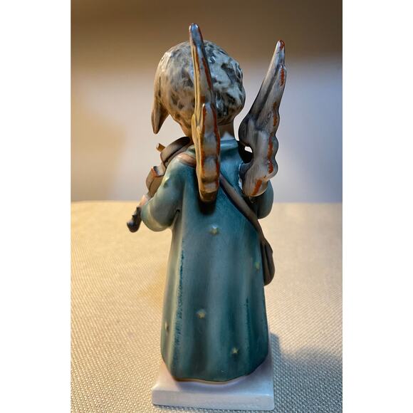 Hummel 7” Tall “Celestial Musician” Porcelain Angel Tmk 3, #188, REPAIRED - Picture 4 of 9